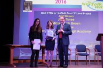 Best STEM or Nuffield Crest A Level Project